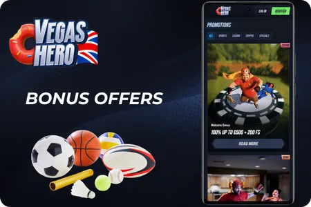 Bonus Offers Vegas Hero Casino
