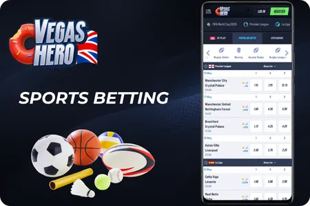 Sports Betting at Vegas Hero Casino